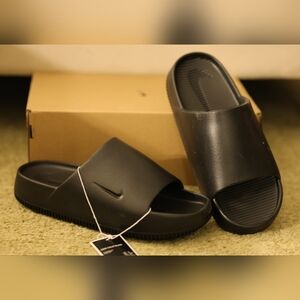 Nike Men's Black Slide Sandals